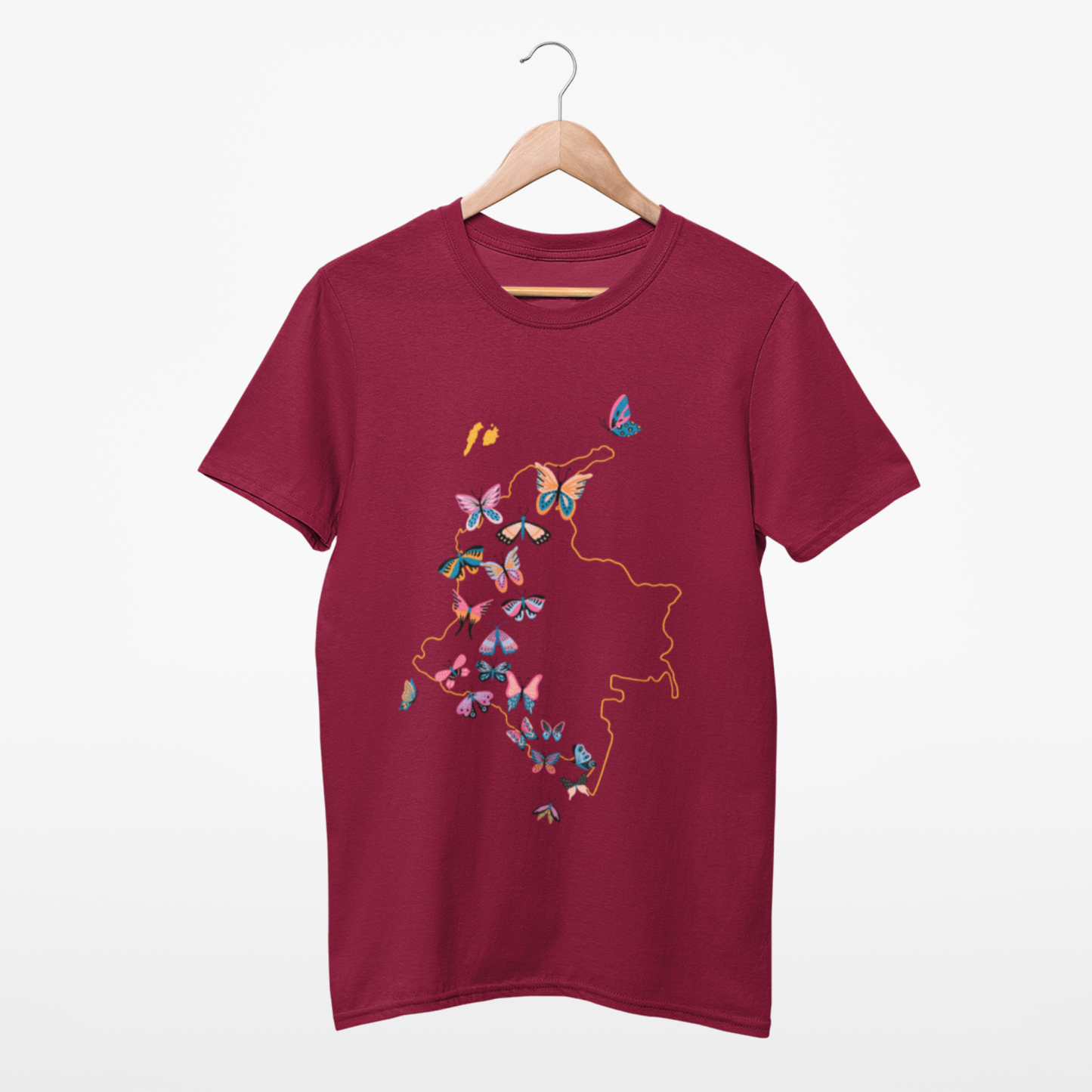 Camiseta Mariposas de Colombia