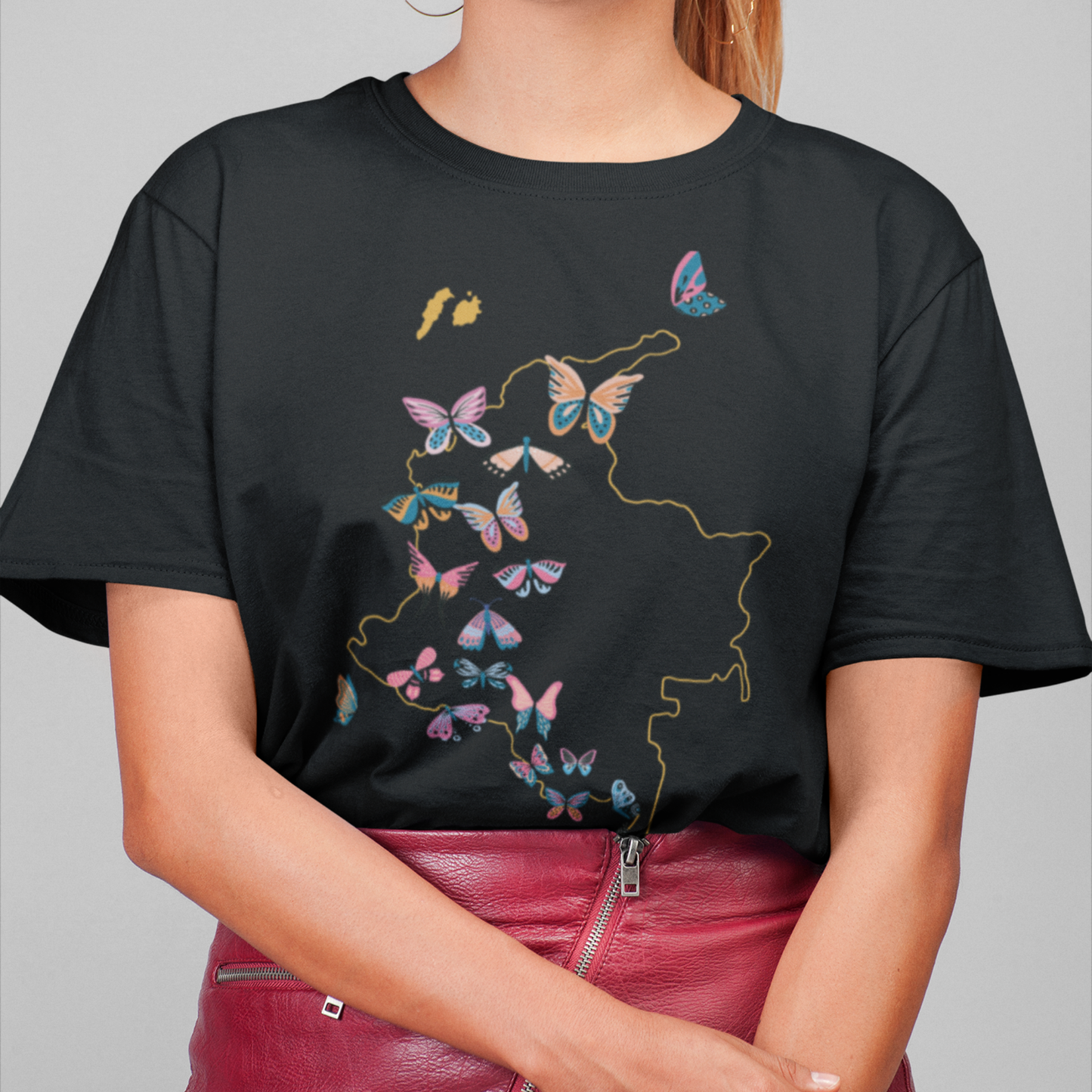 Camiseta Mariposas de Colombia