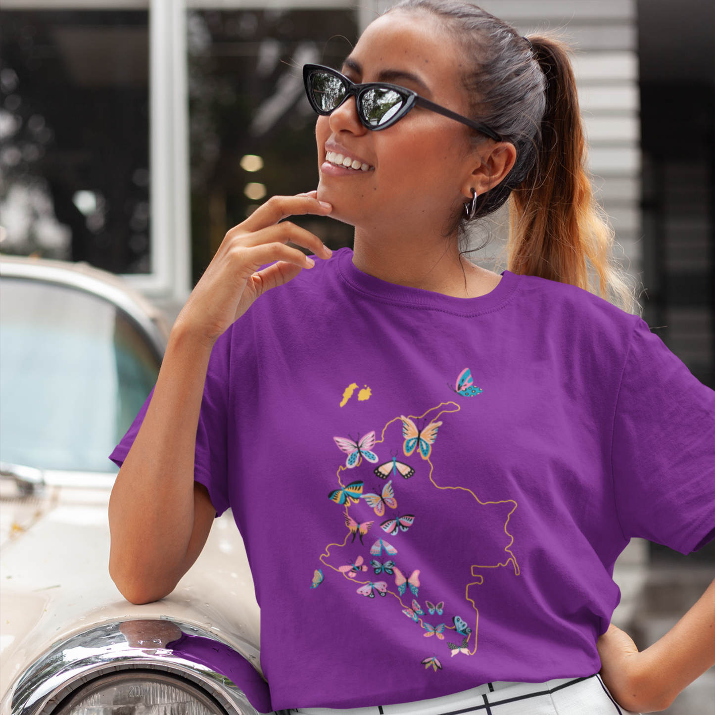 Camiseta Mariposas de Colombia