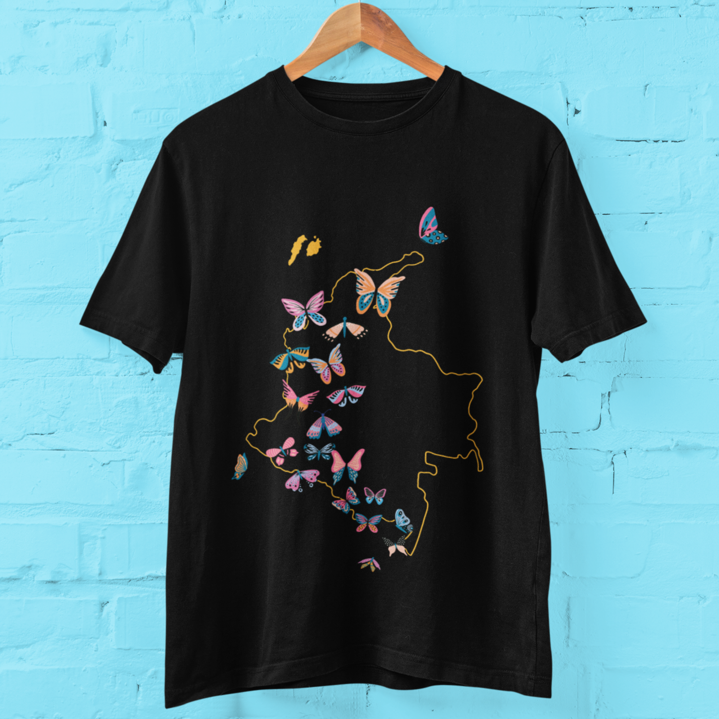 Camiseta Mariposas de Colombia