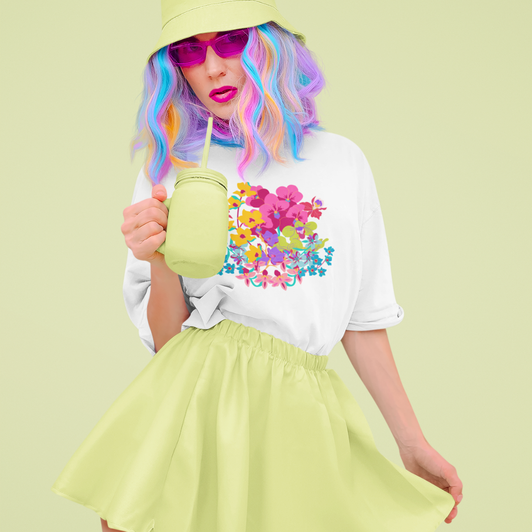 Camiseta Flores de Colombia